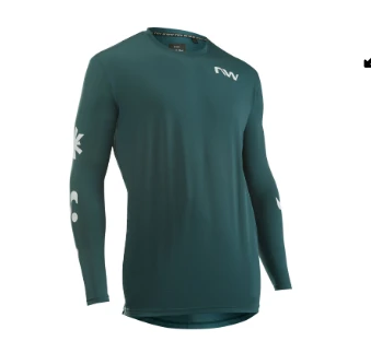 X Trail Petrolium Northwave Long Sleeve Jersey - CICLIMATTIO